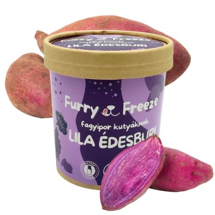 Furry Freeze® fagyipor kutyáknak - LILA ÉDESBURI