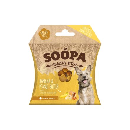 SOOPA HEALTHY BITES - BANÁN ÉS MOGYORÓVAJ 50 G