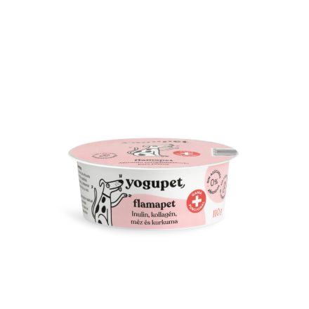 Yogupet - Functional Joghurt - Flamapet - Inulin, Kollagén, Méz és Kurkuma