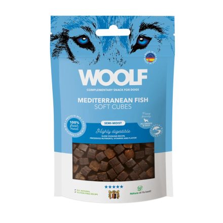 Woolf főtt mediterrán  halkockák 100g