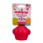 SodaPup® MUFFIN, pink - Jutalomfalattal tölthető, méreganyagmentes játék kutyáknak