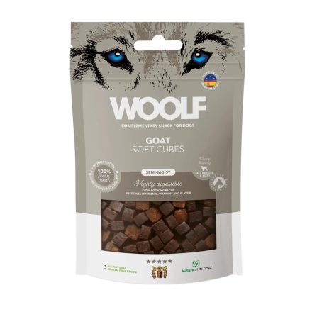 Woolf főtt kecskehús kockák 100g