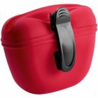 Szilikon Övtáska Lugo jutalomfalat tartó M piros