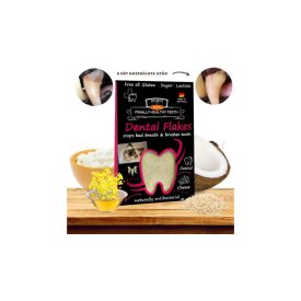   Qchefs Dental Flakes - Természetes fogtisztító pehely macskáknak