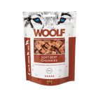 Woolf Beef Chunkies tréning snack jutalomfalat marhahús kockák 100g