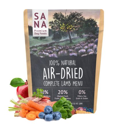 Sanadog Levegőn Szárított Bárány menü 1 kg