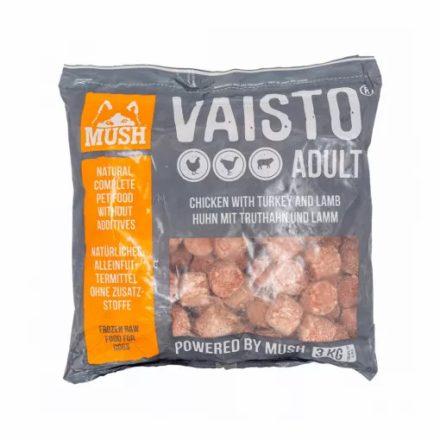 Mush Grey Pulyka-Csirke-Bárány barf komplett menü 3kg