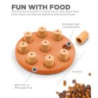 Nina Ottoson Dog Smart interaktív játék, narancssárga