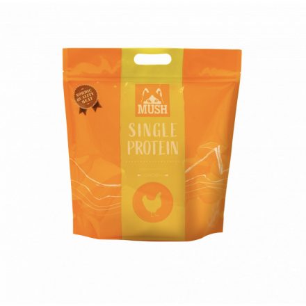 Mush Single Protein komplett menü 2 kg, csirke