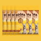 SOOPA DENTAL STICKS - BANÁNNAL ÉS MOGYORÓVAJJAL 100 G