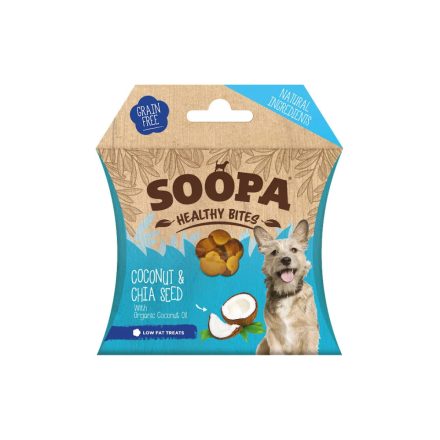 SOOPA HEALTHY BITES - KÓKUSZ ÉS CHIA MAG 50 G