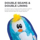 Outward Hound Invincibles Mini Plüss Pingvin