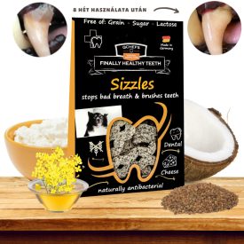   Qchefs Sizzles - Természetes fogtisztító jutalomfalat kutyáknak