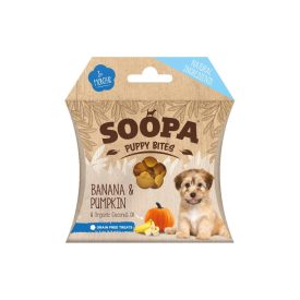 SOOPA PUPPY BITES - BANÁN ÉS SÜTŐTÖK 50 G