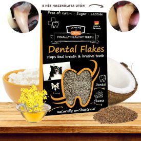  Qchefs Dental Flakes - Természetes fogtisztító pehely kutyáknak