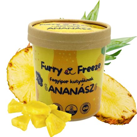 Furry Freeze® fagyipor kutyáknak - ANANÁSZ